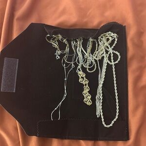 Gold Chain Necklace and bracelet Set